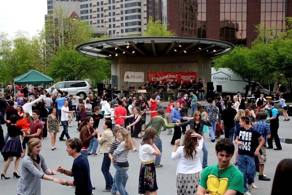 Swing Dance At Rosa Parks Circle Every Tuesday 7PM!