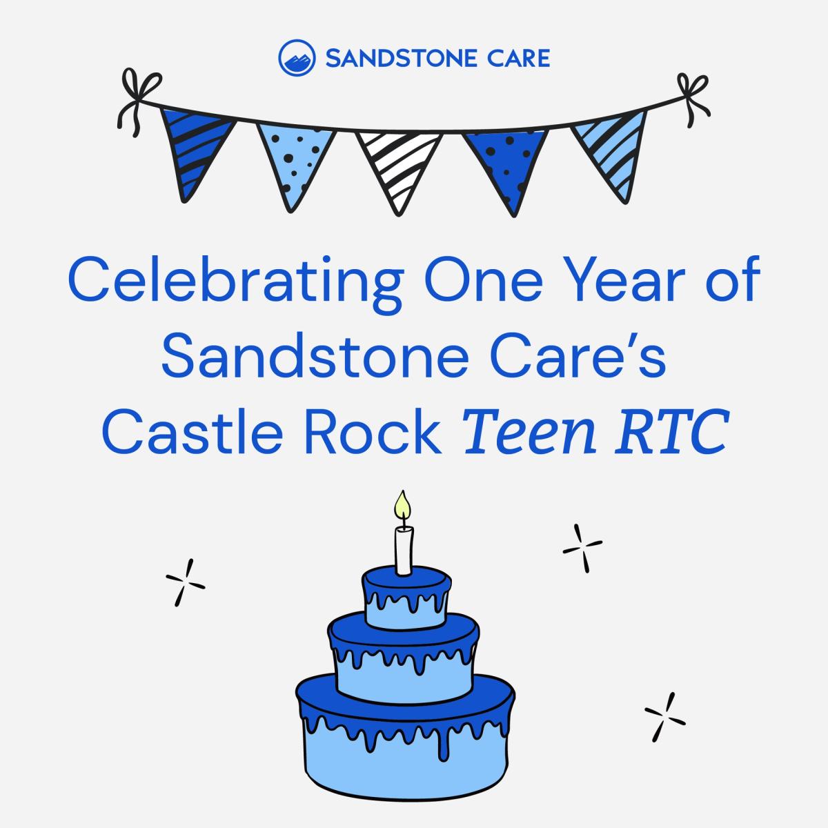Sandstone Care's Castle Rock Teen RTC 1 Year Anniversary Event