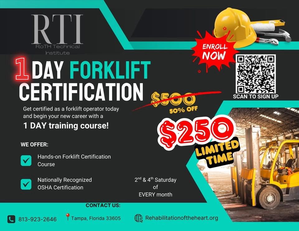 I DAY Forklift Certification