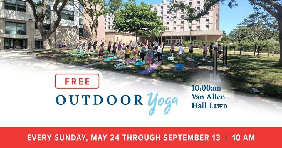 Free Outdoor Yoga ☀️🧘♀️