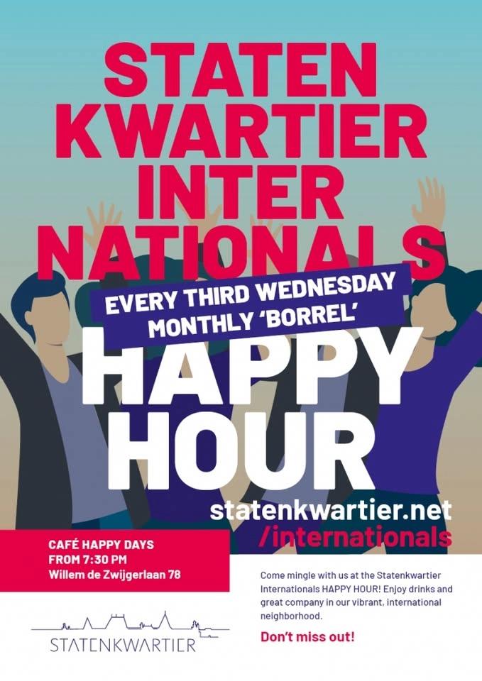Happy Hour "Borrel" for Statenkwartier Internationals