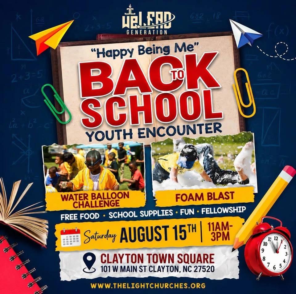 “Happy Being Me “ Back to school Bash
