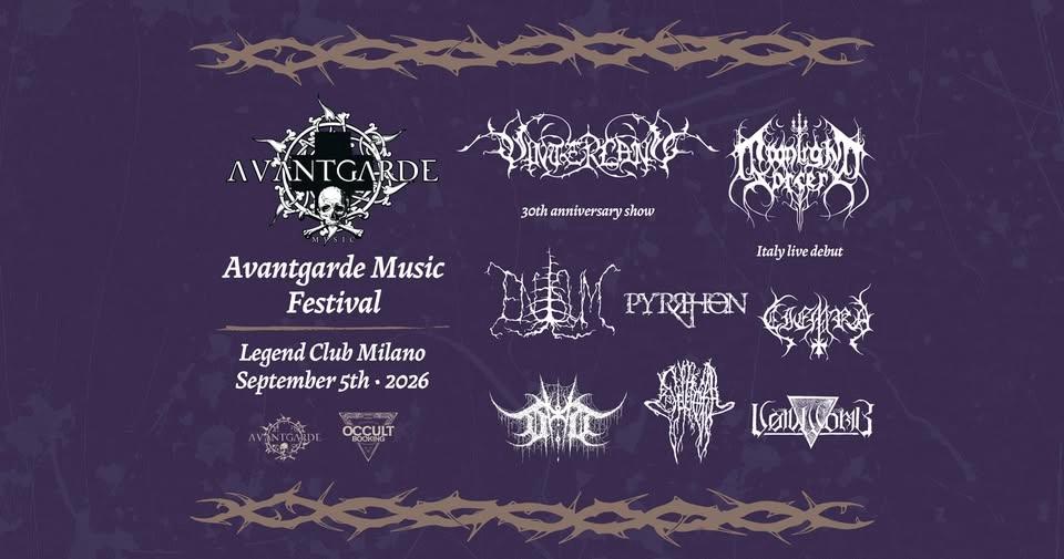 Avantgarde Music Festival 2026 @ Legend Club Milano