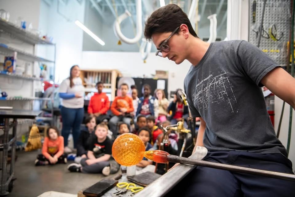 Free Glass Blowing Demo