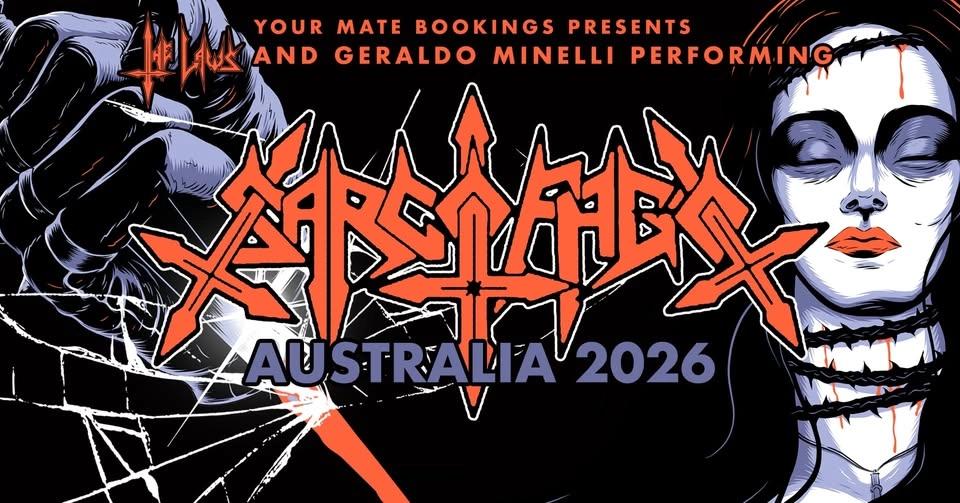 Sarcofago (BR) Play Sydney - First Time Ever