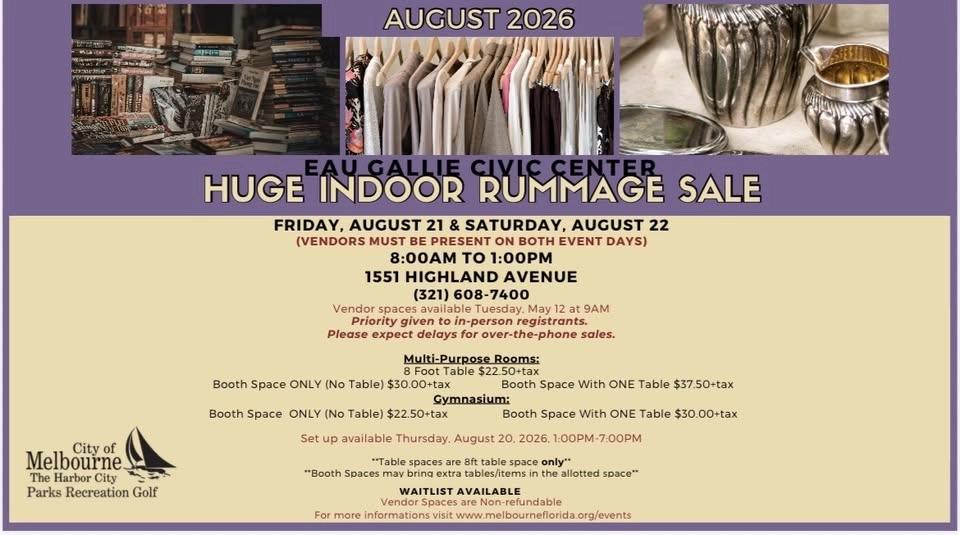 Two Day Rummage Sale Day 1