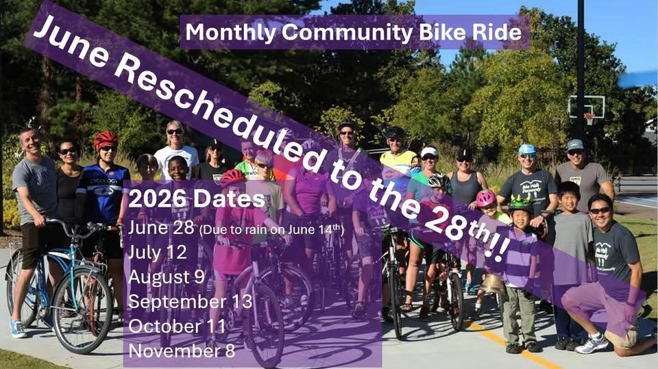 Dunwoody Monthly Community Bike Ride