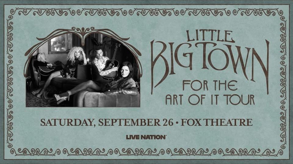 Little Big Town: For The Art Of It Tour