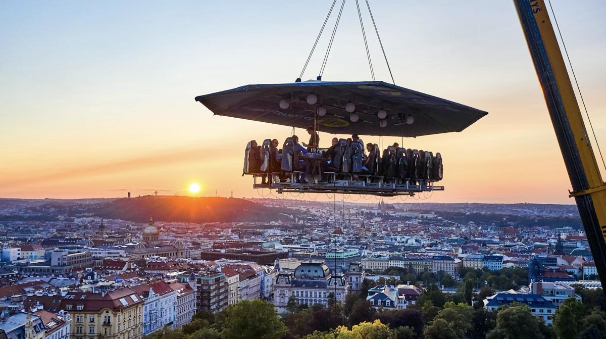 Tapas & Cava In The Sky