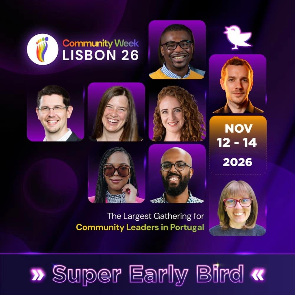 Lisbon Community Week 2026 (Nov 14th, 2026)