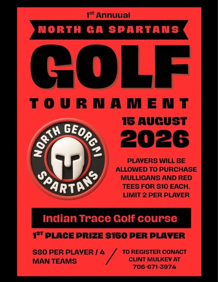 North GA Spartans 1st annual Golf Tournament