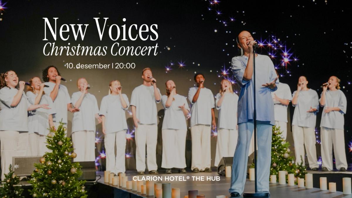 Julekonsert med New Voices @Clarion Hotel The Hub