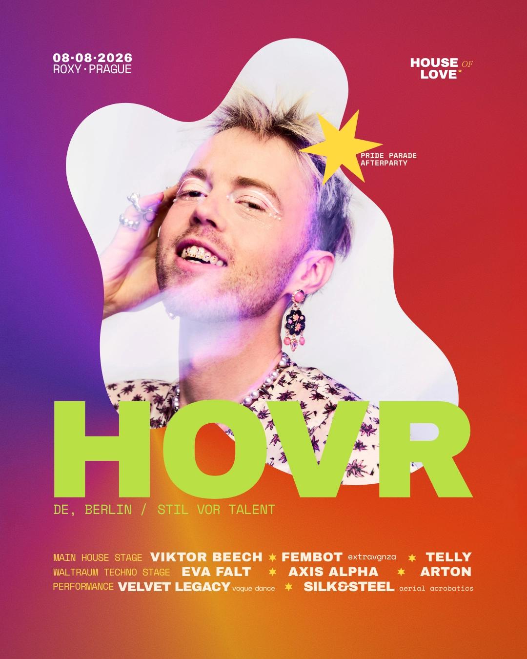 Pride Parade Afterparty w HOVR (Berlin - Stil vor Talent) ✶ House Of Love