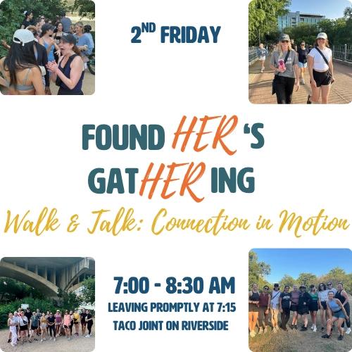 FoundHer’s Walk & Talk: Connection in Motion