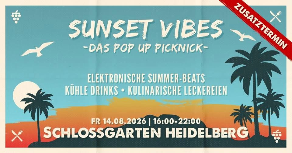 Sunset Vibes Heidelberg - Das Pop Up Picknick (Friday Edition)