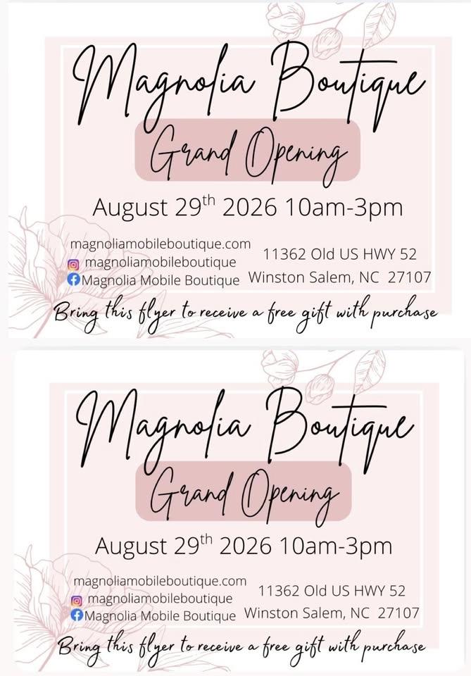 Magnolia Boutique Midway Grand Opening