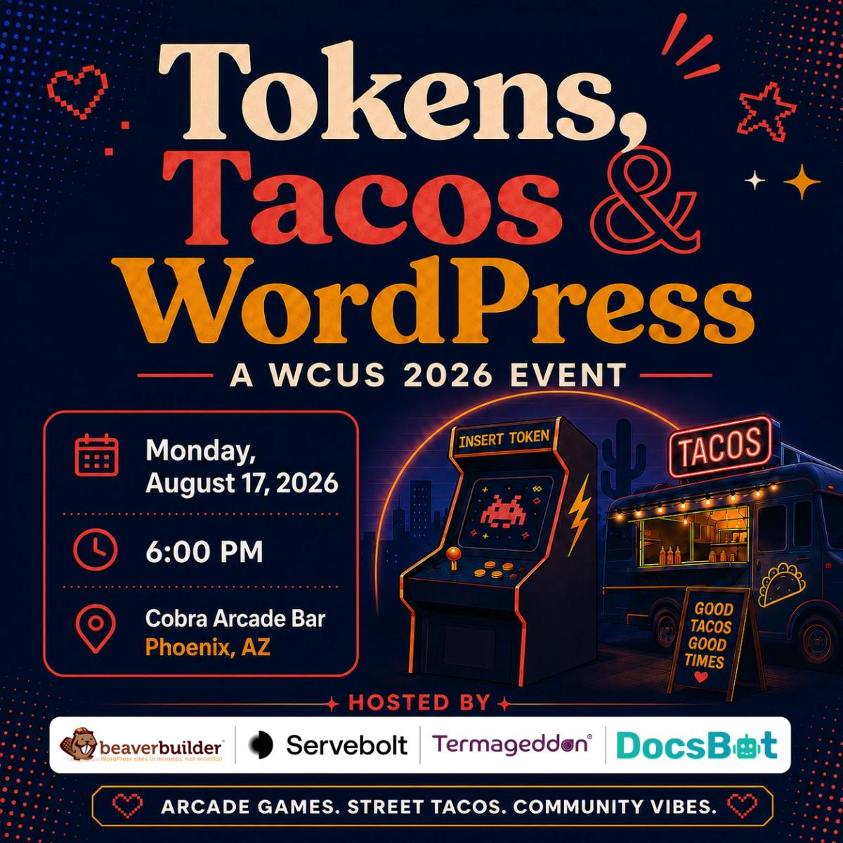Tokens, Tacos, & WP