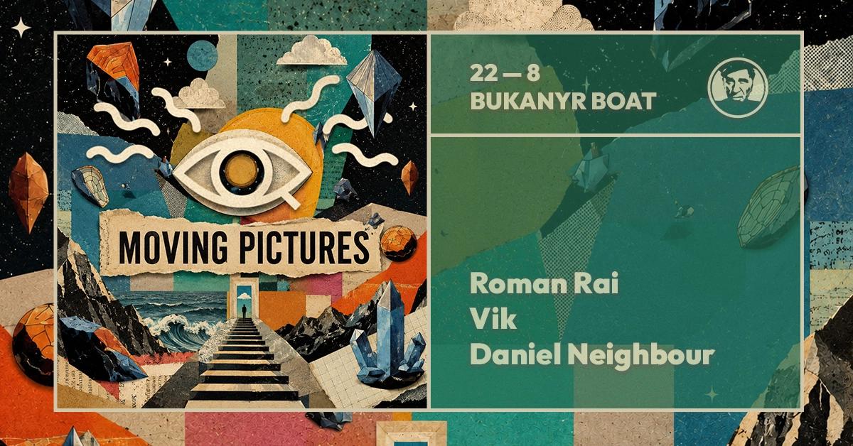 Moving Pictures - djs Roman Rai, Vik, Daniel Neighbour, Sidartha Siliceo live (sitar & drums)