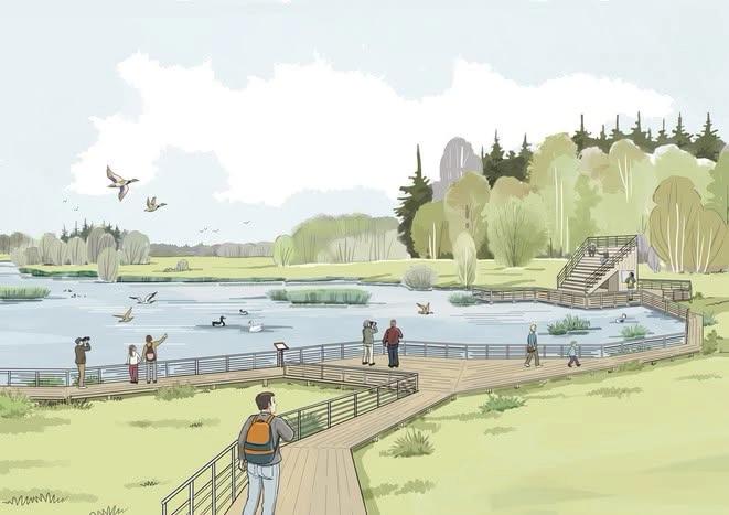 Invigning av Djulö Våtmark