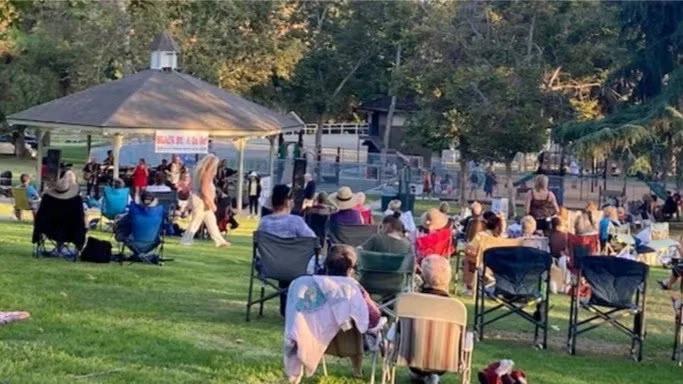Monday Concert In Whittier's Central Park