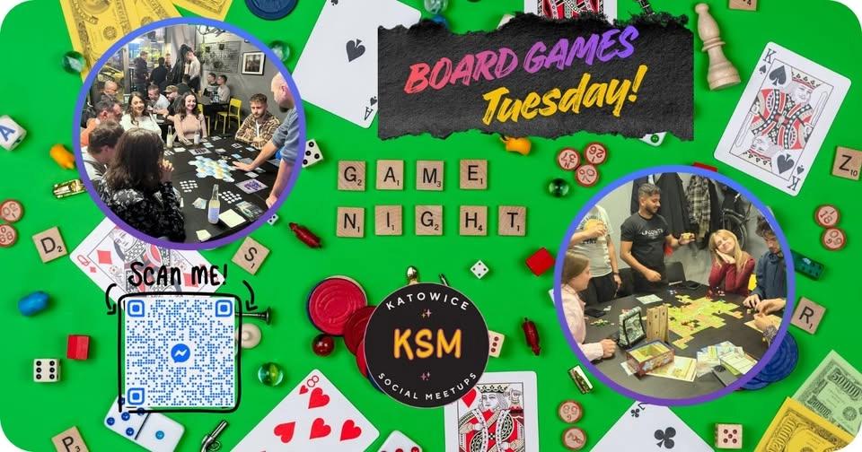 Board Games Night by Katowice Social Meetups!