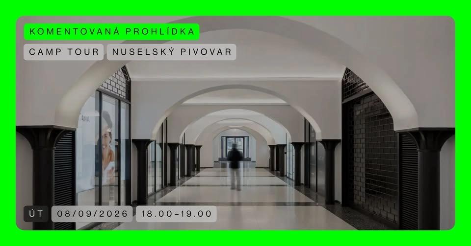 CAMP TOUR 🟢 Nuselský pivovar