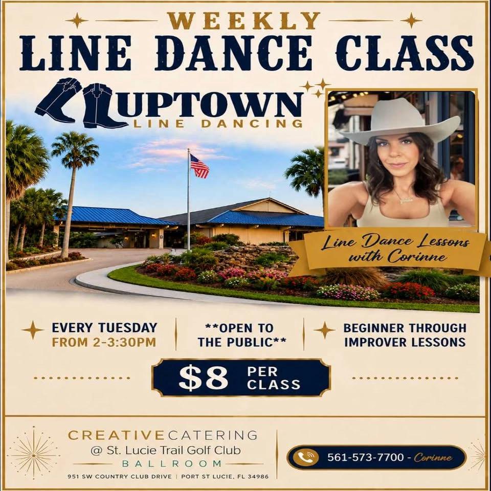 Uptown Weekly Line Dance Class with Corinne Lexer