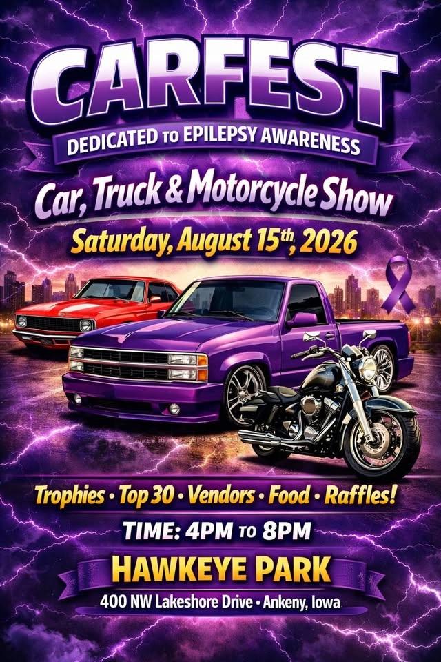 Carfest Dedicated to Epilepsy Awareness