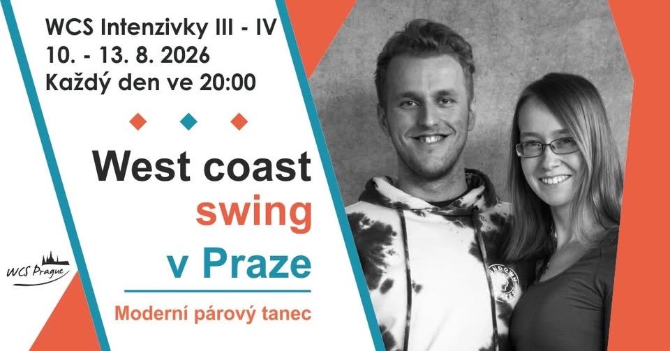 Intenzivky West coast swing III - IV - léto 2026
