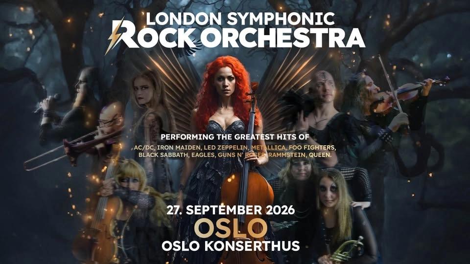 London Symphonic Rock Orchestra // Oslo Konserthus – Få billetter!