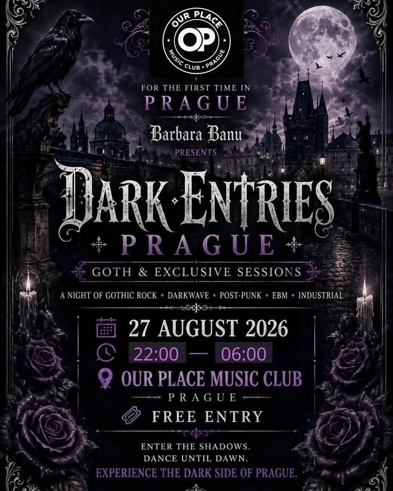 Dark Entries in Prague - Gothic party