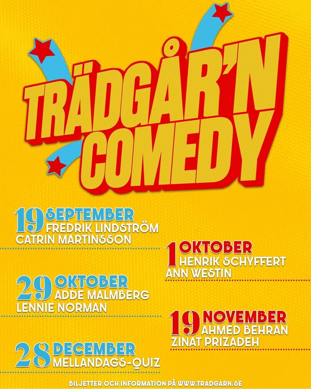 Trädgår'n Comedy – Mellandags-Quiz