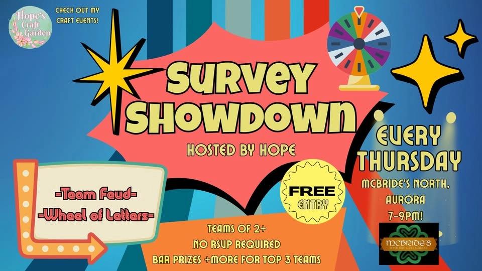 Survey Showdown at McBride's North