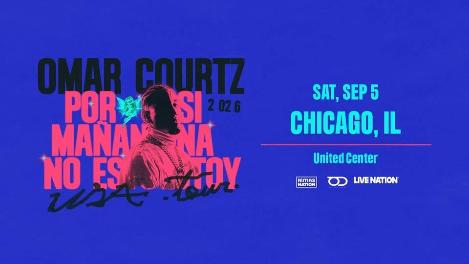 OMAR COURTZ - POR SI MAÑANA NO ESTOY USA TOUR
