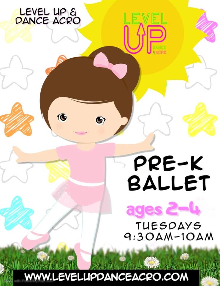 Pre-K Ballet Ages 2-4
