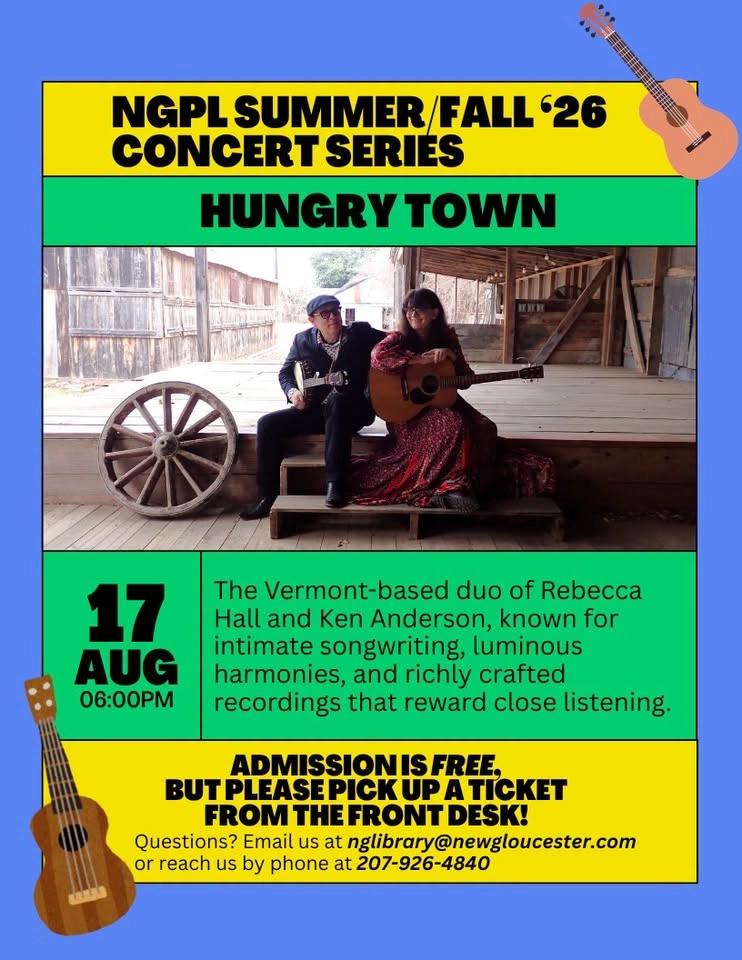 NGPL Summer/Fall '26 Concert Series: Hungrytown