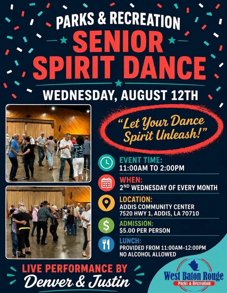 August Senior Spirit Dance -Performance by Denver & Justin