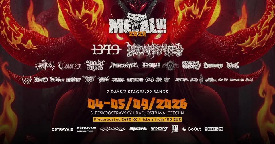 METAL!!! 2026 - Slezskoostravský hrad