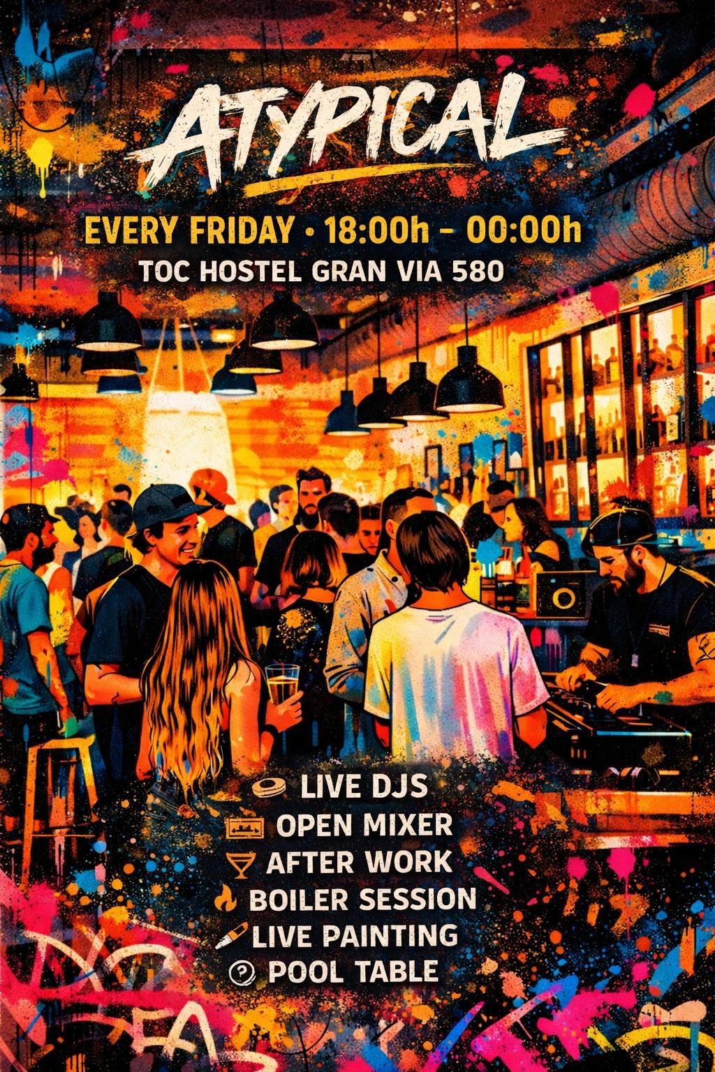 ATYPICAL: Afterwork + Open Mixer + Boiler Session by Other Side
