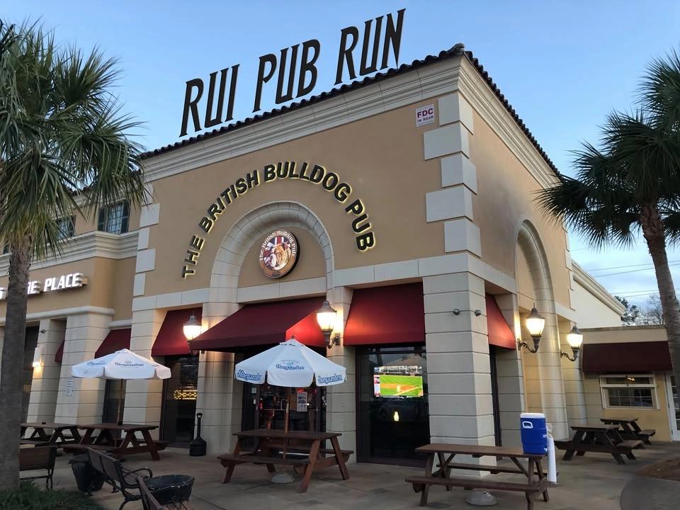 RUI Pub Run at the British Bulldog