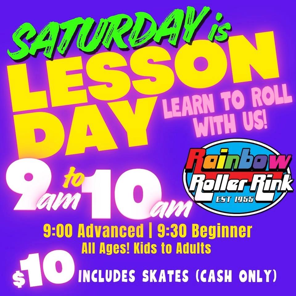 Learn to Skate Lessons - Every Saturday 9am-10am