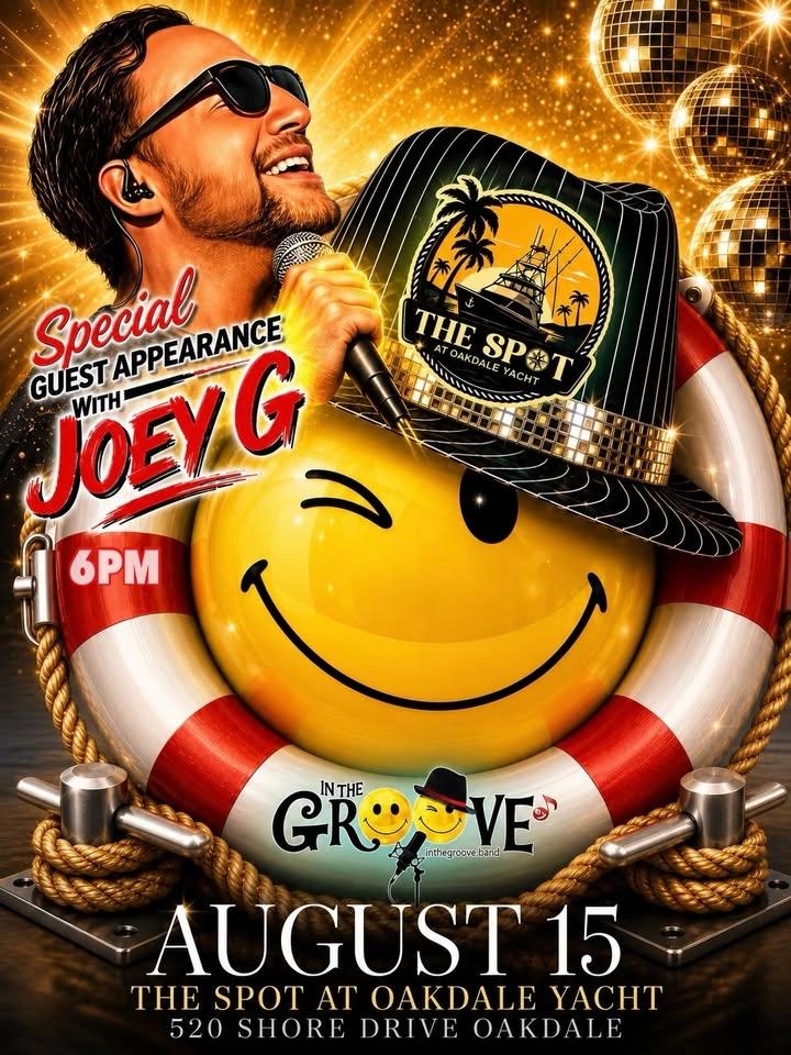 In The Groove Brings the Boogie to The Spot at Oakdale Yacht with Special Guest Joey G !!!