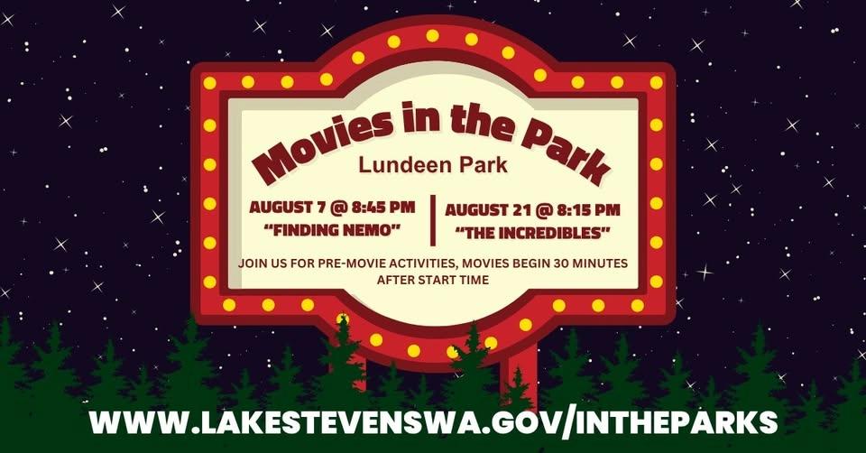 Movies in the Park - The Incredibles