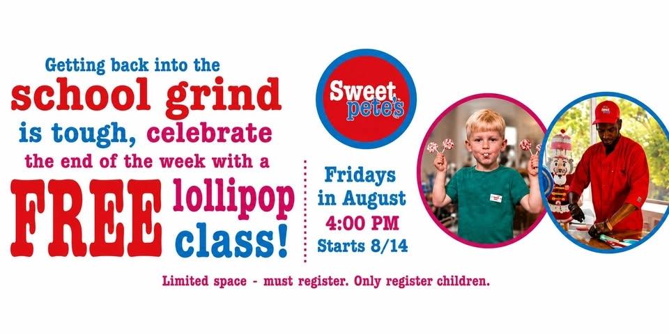 Free Lollipop Classes - Back to School!
