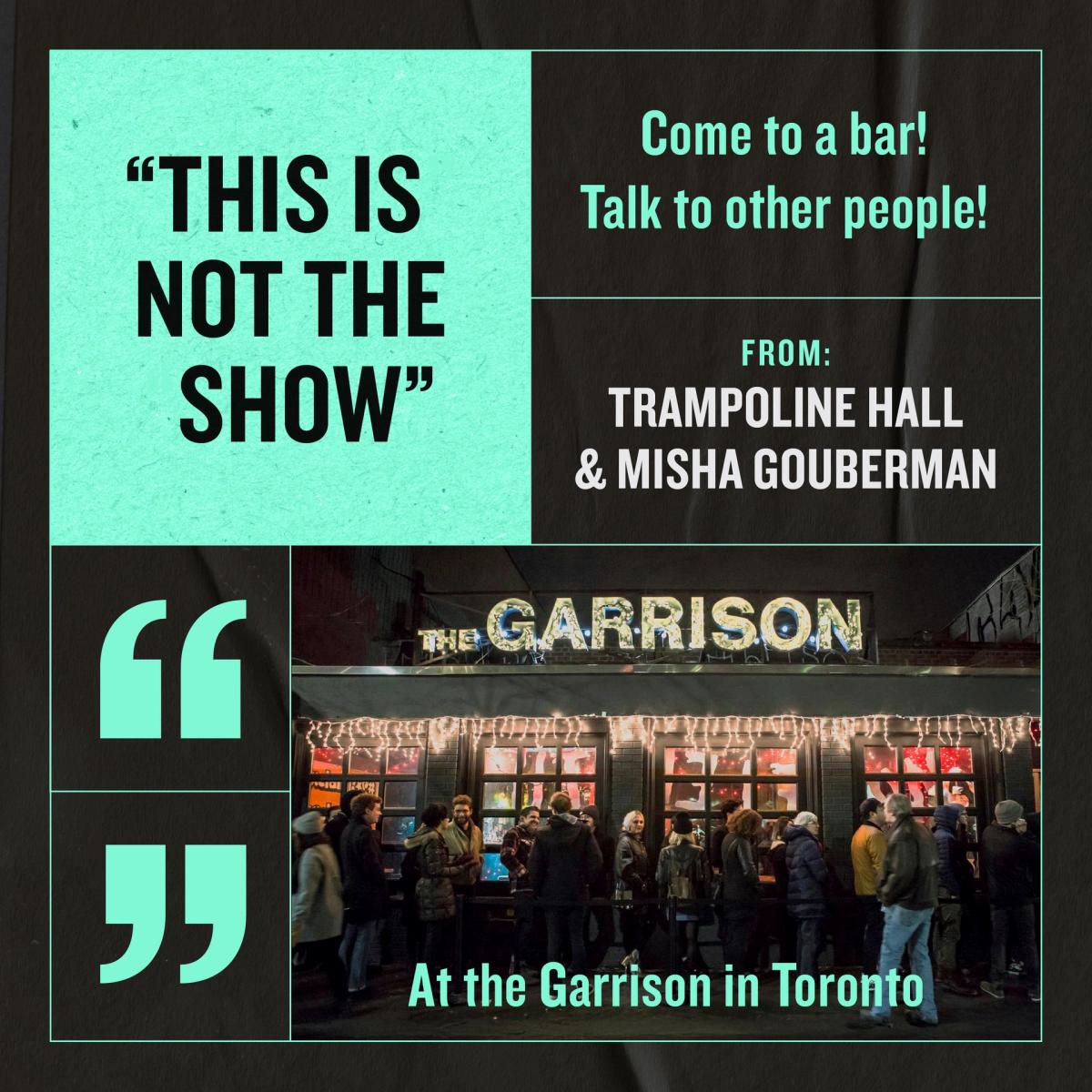 THIS IS NOT THE SHOW: Facilitated Party