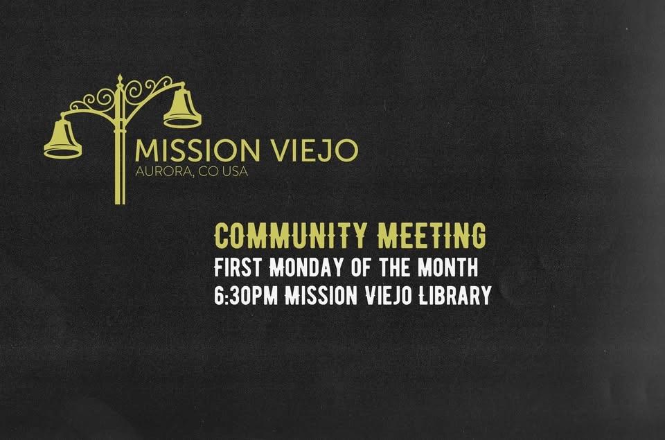 Mission Viejo Community Meeting