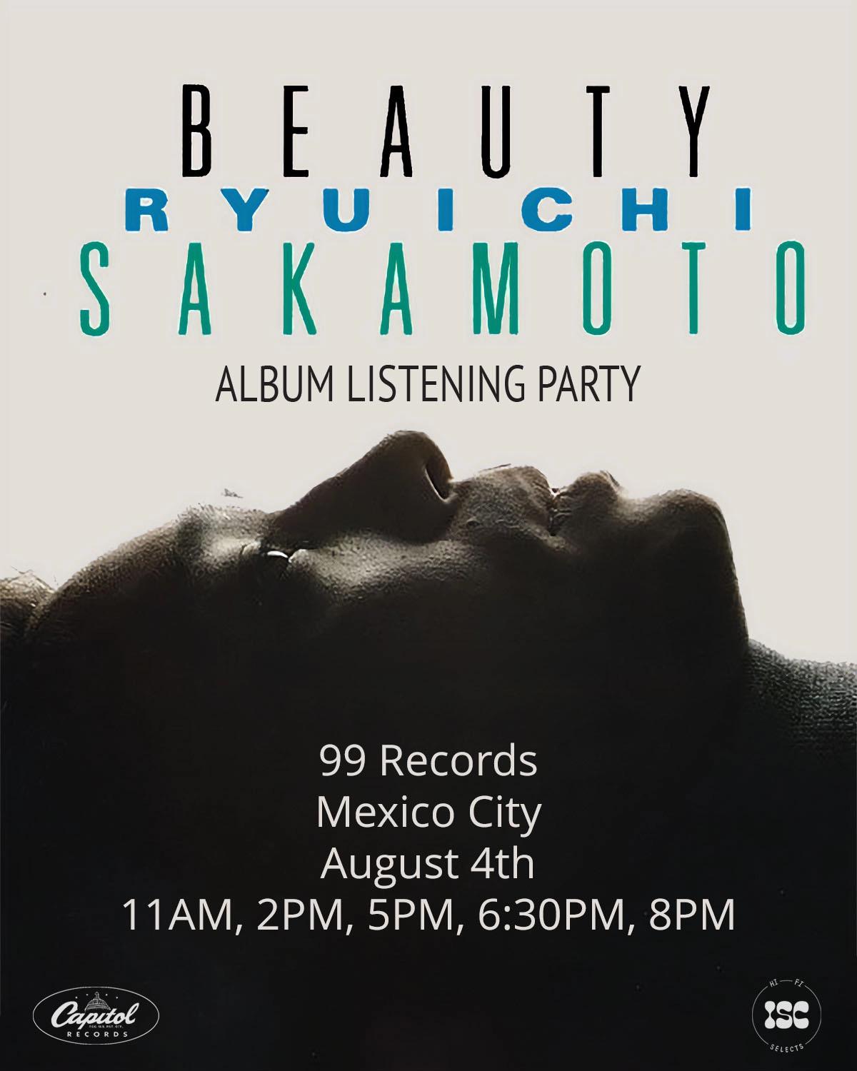 Ryuchi Sakamoto - Beauty en 99 Records