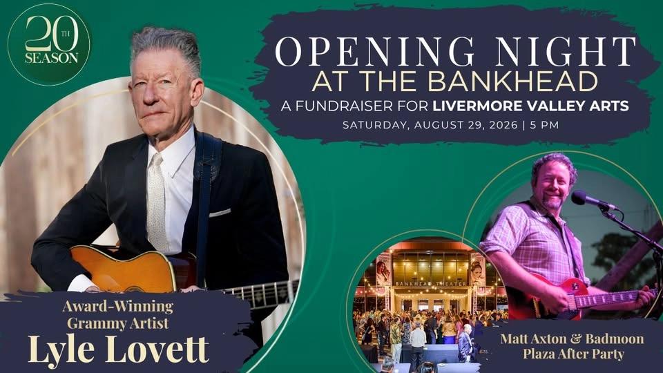 Opening Night at The Bankhead - A Fundraiser Starring Lyle Lovett