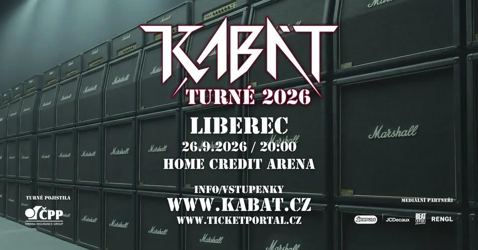 Liberec - Kabát Turné 2026