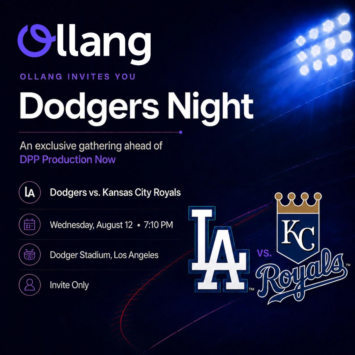 Ollang Dodgers Night: Pre-DPP Gathering